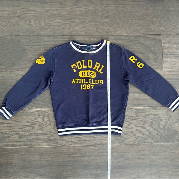 Kids Polo Sweatshirt Size 5-6 - Picture 2 of 7